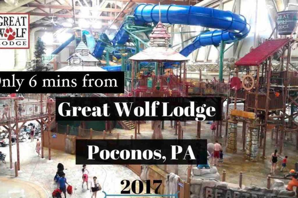 Luxury Pocono W/glamping Tent. Near Lake/ski Holiday home *